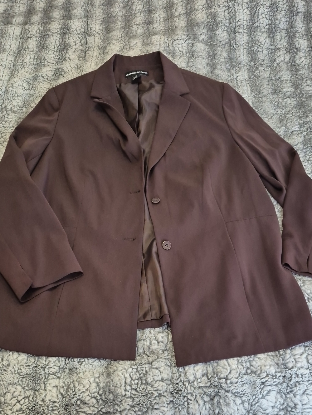 Norton McNaughton 🖤 Women's Dark Brown Blazer (1008)